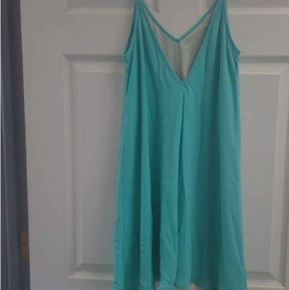 Countess size small Teal Sleeveless Dress